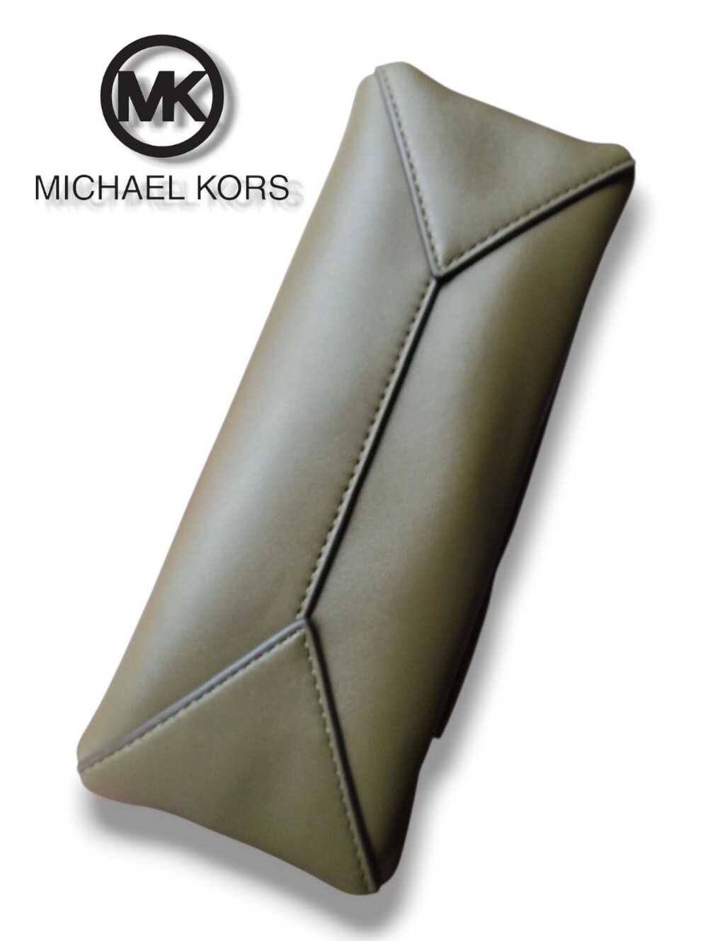 MICHAEL KORS Pearl Vegan Leather Magnetic Flap Two Way Shoulder Crossbody Bag - Picture 10 of 16
